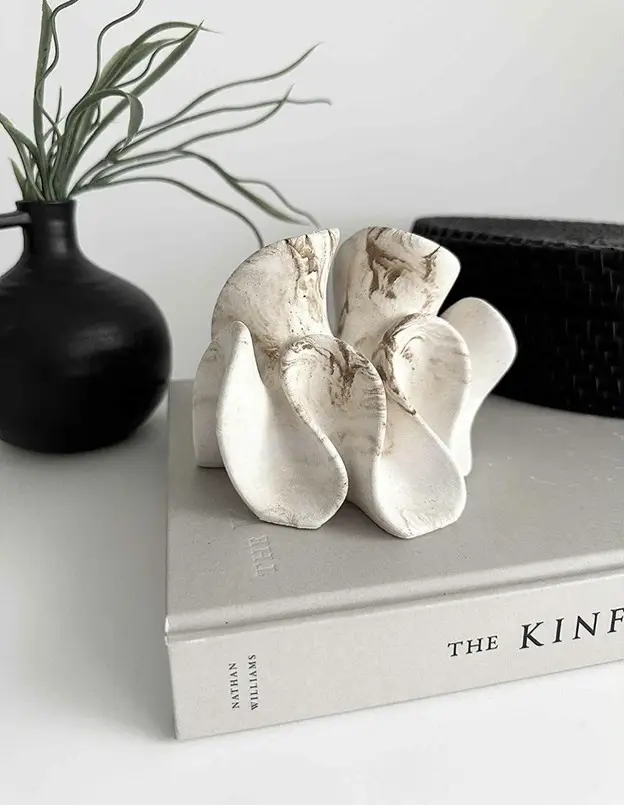 Marble Wave Sculpture